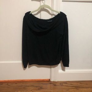 Black Off Shoulder Top